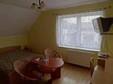 Фото номера Двухместный номер с 1 кроватью и ванной комнатой Проживание в семье Willa Pod Jedlicą г. Цехоцинек 19