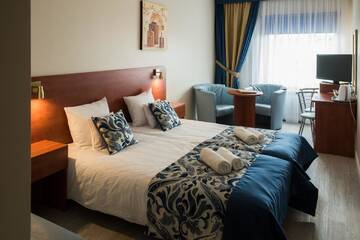 Фото номера Двухместный номер «Комфорт» с 1 кроватью Отель Abidar Hotel Spa &amp; Wellness г. Цехоцинек 3