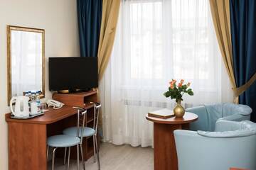 Фото номера Двухместный номер «Комфорт» с 1 кроватью Отель Abidar Hotel Spa &amp; Wellness г. Цехоцинек 13