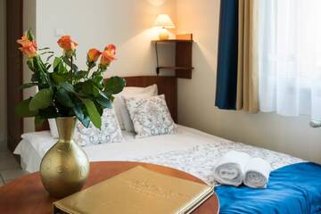Фото номера Небольшой двухместный номер с 1 кроватью Отель Abidar Hotel Spa &amp; Wellness г. Цехоцинек 4